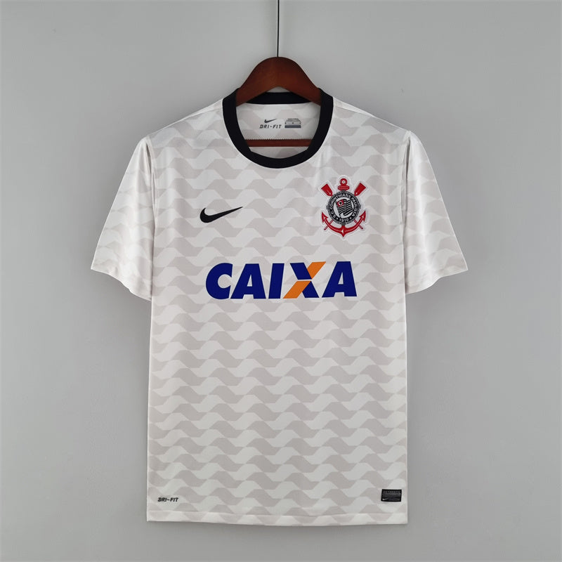Camisa Corinthians Away 2012 - Versão Retrô Branca
