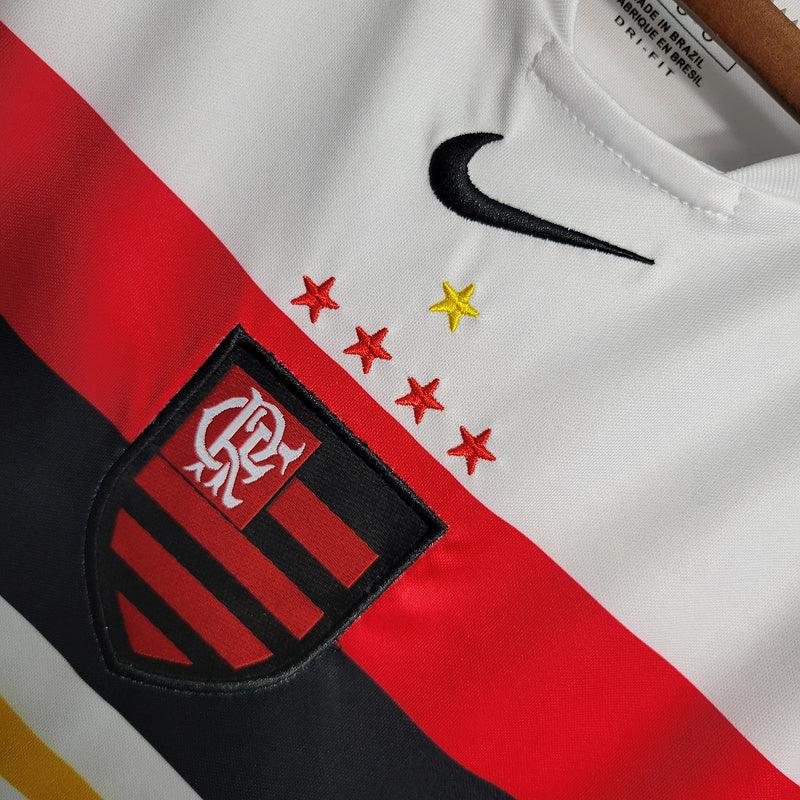 Camisa Flamengo Fora 2002/03 - Versão Retrô Branca Nike