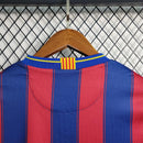 Camisa Retrô Barcelona Home 09/10 Torcedor Nike Masculina - Azul e Grená