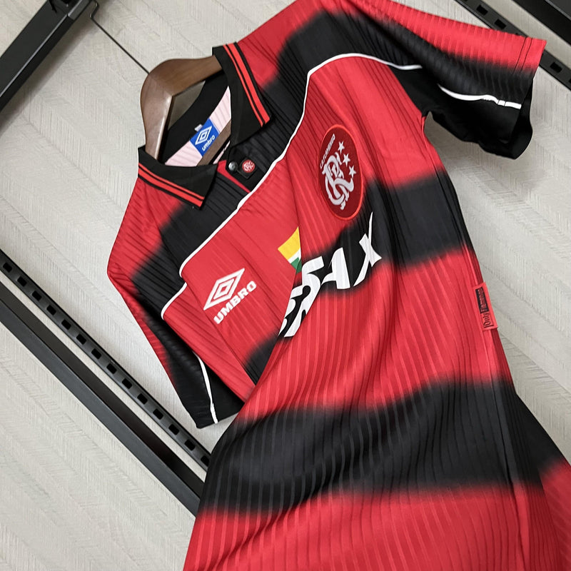 Camisa Flamengo Titular 1997 - Versão Retrô Lubrax