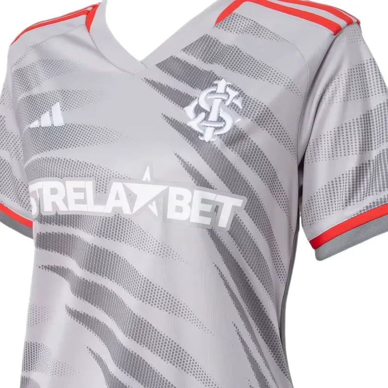 Camisa Internacional Third 24/25 - Versão Feminina Baby Look Cinza