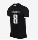 Camisa Corinthians Fora 23/24 - Versão Torcedor Preto e Branco