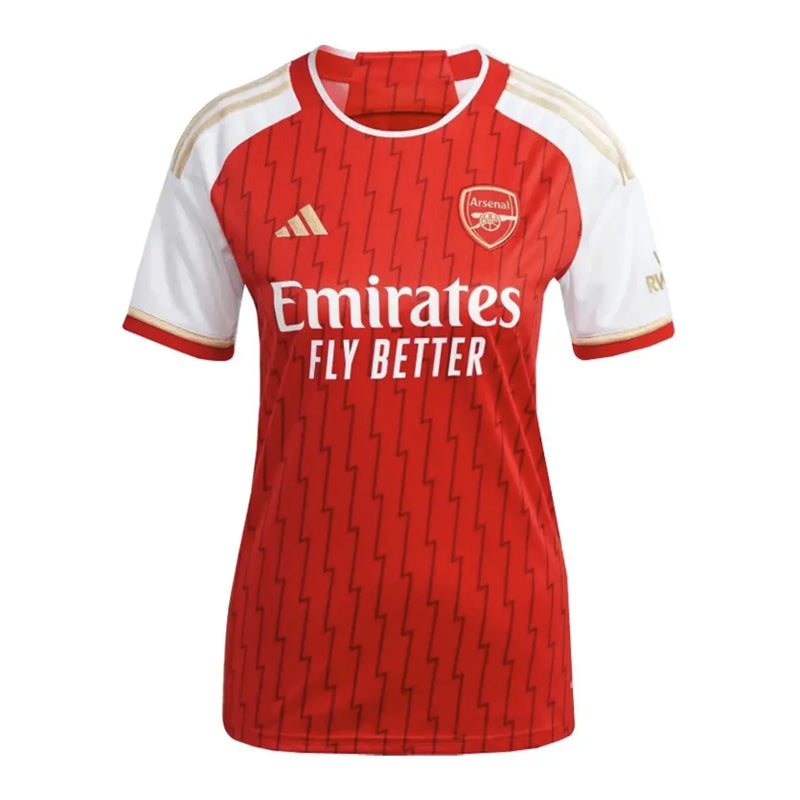 Camisa Arsenal Feminina Home 23/24 - Vermelha