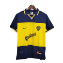 Camisa Boca Juniors Retrô Nike 1998/99 - Azul e Amarelo