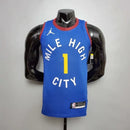 Camisa Regata Denver Nuggets Azul City Edition - Nike - Masculina