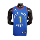 Camisa Regata Denver Nuggets Azul City Edition - Nike - Masculina