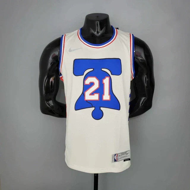 Camisa Regata NBA Philadelphia 76ers Branca - Nike - Masculina