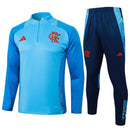 Conjunto de Treino Flamengo 2025 Azul Clara