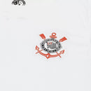 Camisa Corinthians Titular 24/25 - Versão Feminina Baby Look Branco e Preto