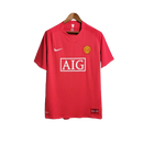 Camisa Retrô Manchester United I Home 2007/08 Masculino Vermelho