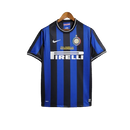 Camisa Retrô Inter de Milão I Home 2009/10 Masculino Azul e Preto